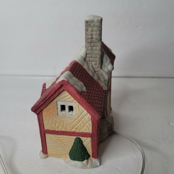 1994 Collection Ceramic DRUGSTORE Christmas Village House Lighted - Picture 5 of 6
